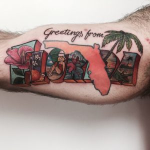 Florida tattoo tattoos state ink